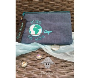 Stickdatei - Weltkugel